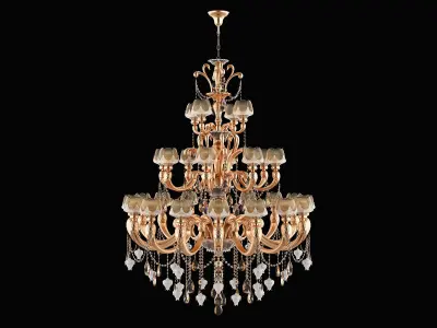 696282 Esserco Osgona Chandelier 3D model
