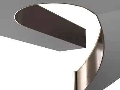 Spiral staircase 19 3D model