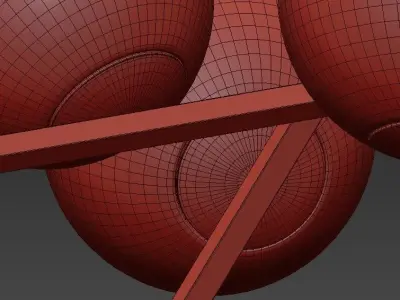 Lampada Dodo S di Riflessi 3D model