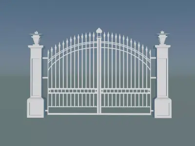 Classic Gate Door 3D print model