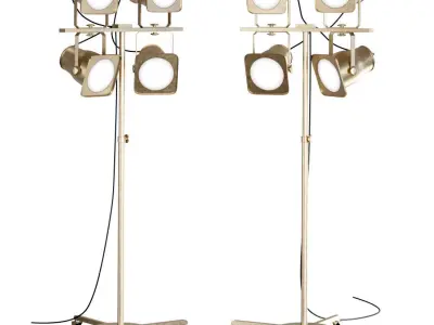 Floor spotlight  3D model