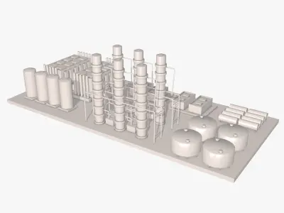 3D Factory 3D model