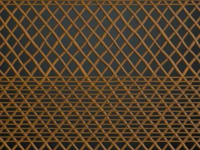 Medieval Reinforced Iron-Bound Wood PBR Seamless Texture