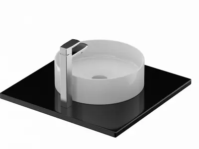 TOTO ARVINA Round Vessel Lavatory 3D model