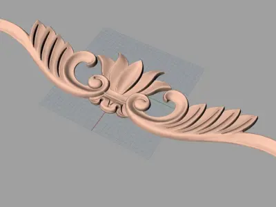 3D carved model furniture 3D design used for artcam aspire E751 3D model