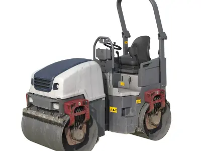 Tandem road roller Dynapac CC1200 VI 3D model