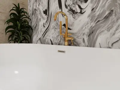 Luxurious Bathroom  3D model