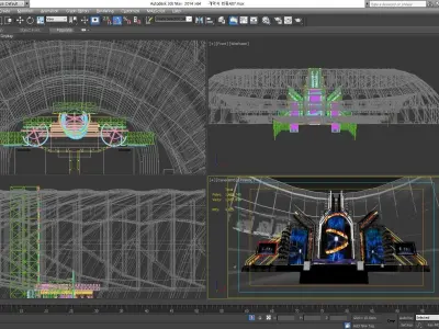 Concert Stage-Design 20210120C 3D model