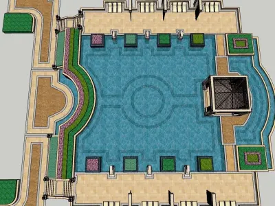 Free 3D Swimming-Pool Models 3D model