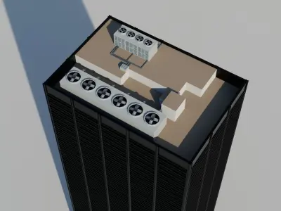 NYC One Liberty Plaza 3D model