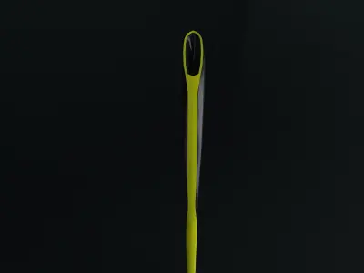 Torch low poly 3D model olympic in flames Low-poly 3D model