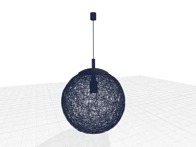 Keen Light Sphere Pendant 3D model