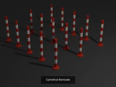 Traffic Barricades Pack