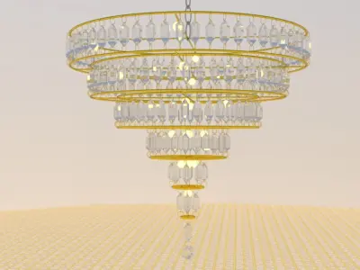 Chandelier 3D model