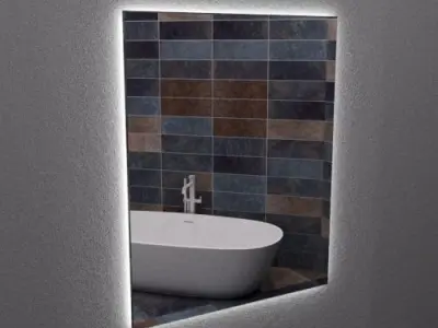 Illuminated Mirror 4 3D model