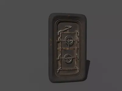 Submarine Gate 3D model