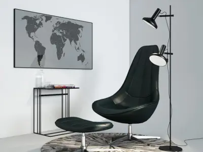 BoConcept Boston Chair 3D model