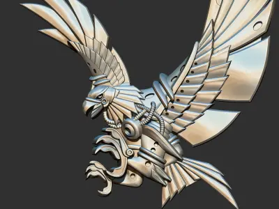 Mechanical eagle - Aguia Mecanica  3D print model