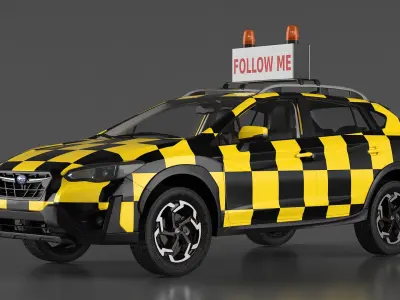  Subaru XV Airport Follow Me Vehicle 