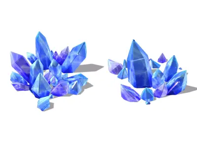 Legacy - Crystal Ore 02 3D model