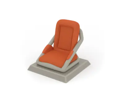 Jedi Council Room Chair Plo 1-18 Scale Kenner Hasbro 3D print model