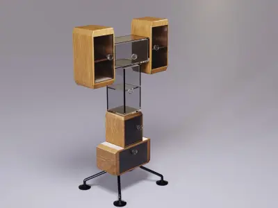 T Book console 3D model