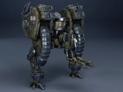Etasphera58 Low-poly 3D model