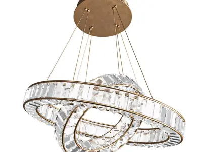Chandelier GINESS TWIN by RV Astley 3D model