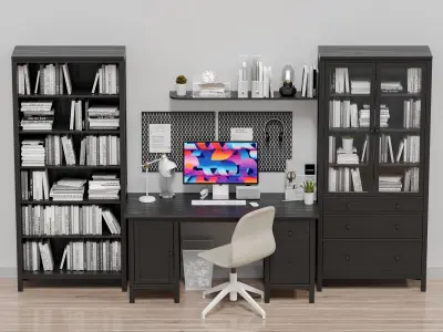 IKEA  - Office workplace 22 3D model