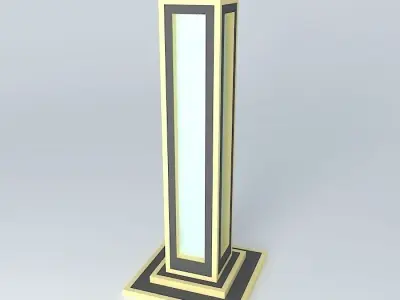 Floor model lamp 3D model