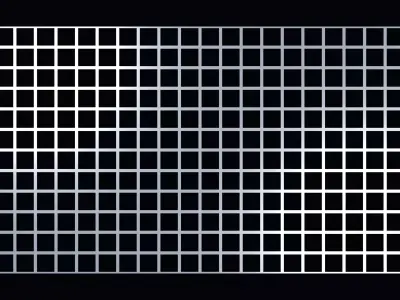 Perforated panel with 72 percent opening 25O122 3D model