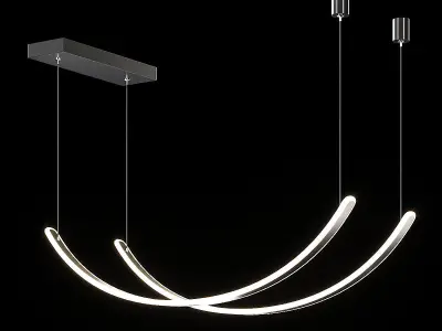Lampatron TEOLINE DUO pendant light 3D model