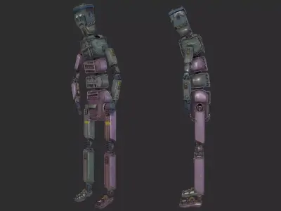 THE WORST DANCER Low-poly 3D model