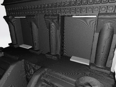 The pantheon of Maya 3D print model