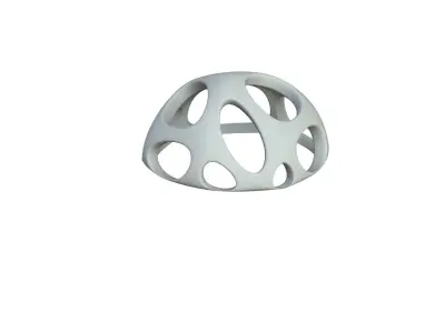 SciFi Cube Object No 47797 Low Poly Shape Low-poly 3D model