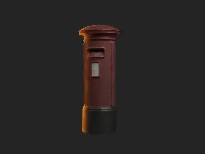 Classic Street Kit Low-poly 3D model