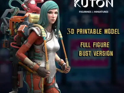 Lu and Vega 3D print model