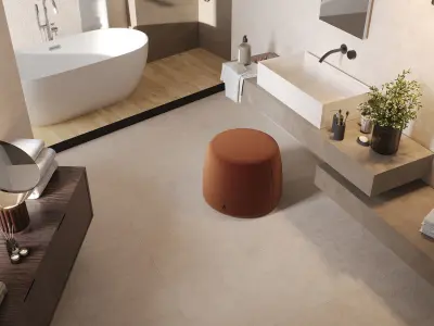 Bathroom scene Pacific 3D model