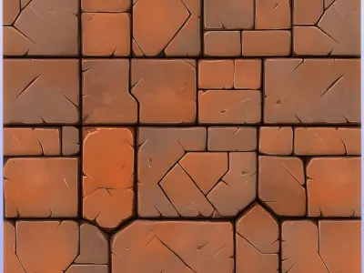 Stylized Wall Seamless Texture Texture 123