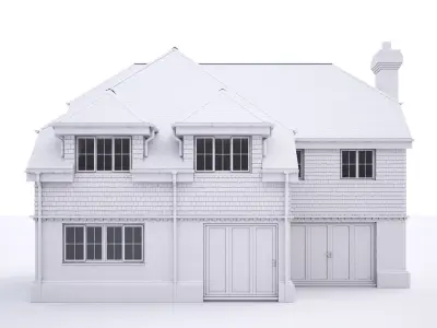 British House Heatherlea P6 3D model