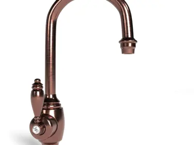 WATERSTONE KITCHEN FAUCET SET  3D model