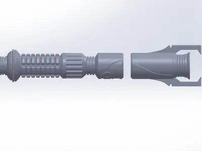 Star Wars Jedi Fallen Order Taron Malicos Lightsaber 3D print model
