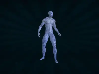 AVTR-002 Avatar Idle Animation 3D model