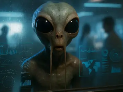 Alien Creature Low-poly 3D model