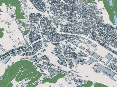 Iasi City Romania 3D model