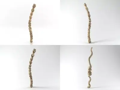 Column Rope Free 3D model