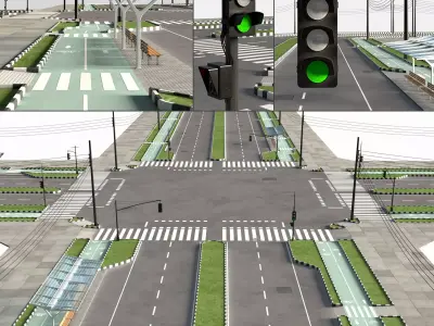 green street 3D model