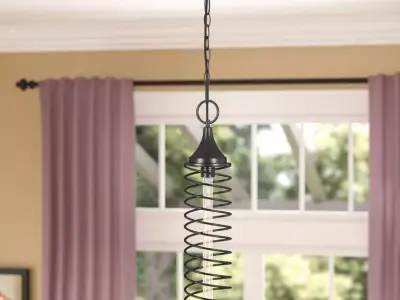 Opehlia Light Unique Pendant Free 3D model