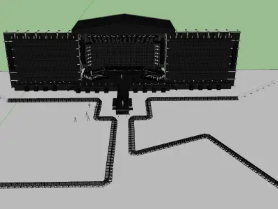 guts tour spilled lollapalooza argentina  3D model