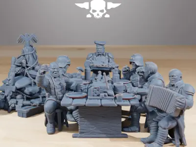 GrimGuard Holiday Feast 3D print model